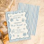 Seashells The Summer I Turned Twenty Birthday Kaart