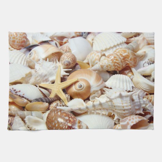 Seashells Theedoek (Horizontaal)