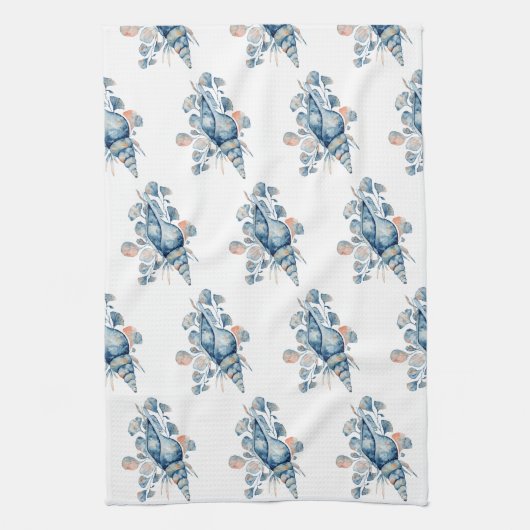 Seashells Theedoek (Verticaal)