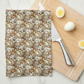Seashells Theedoek (Quarter Fold)