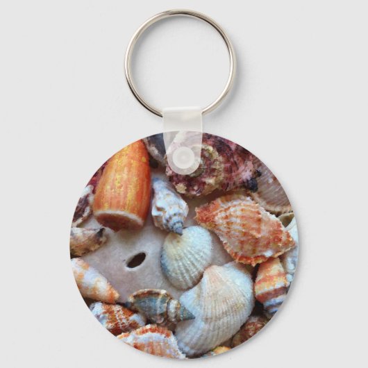 Seashells van de Seashore Sleutelhanger (Voorkant)