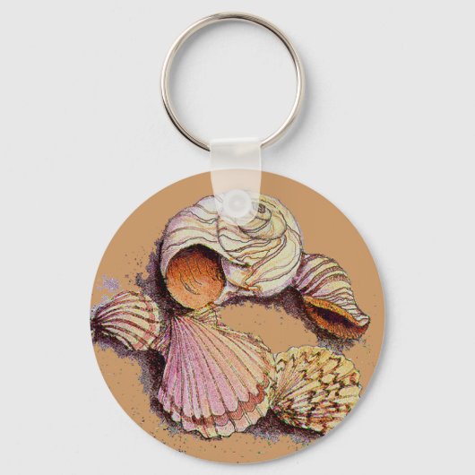 SEASHELLS VAN SHARON SHARPE SLEUTELHANGER (Voorkant)