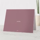 Seashells Verjaardag Kaart Gezegde van All (Achterkant)