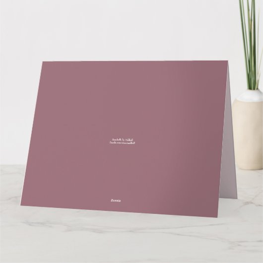 Seashells Verjaardag Kaart Gezegde van All (Achterkant)