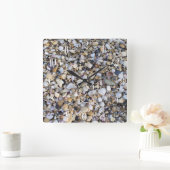 Seashells Vierkante Klok (Huis)