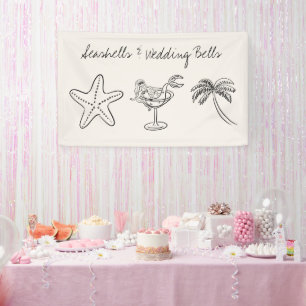 Seashells & Wedding Bells Bachelorette Banner
