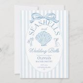 Seashells & Wedding Bells Bachelorette Itinerary Kaart (Voorkant)