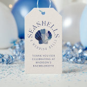 Seashells Wedding Bells Blue Beach Wedding Cadeaulabel
