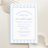 Seashells & Wedding Bells Bridal Shower Coastal Kaart