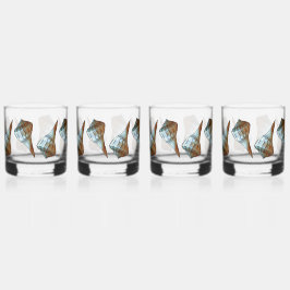 Seashells Whisky Glas