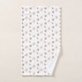 Seashells White Bad Handdoek (Handdoek)