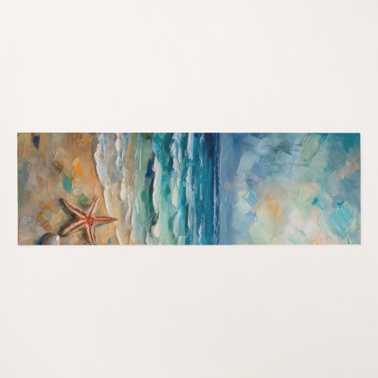 Seashells Yogamat (Achterkant (horizontaal))