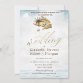 Seashells, Zee, String Lichten Kaart (Voorkant)