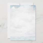 Seashells, Zee, String Lichten Save The Date (Achterkant)