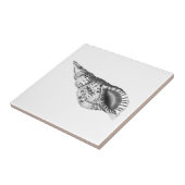 SEASHELLSEALIFE-CERAMISCHE TEGEL TEGELTJE (Zijkant)