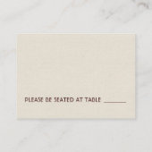 Seashore Beach Wedding Place kaarten Plaatskaartje (Achterkant)