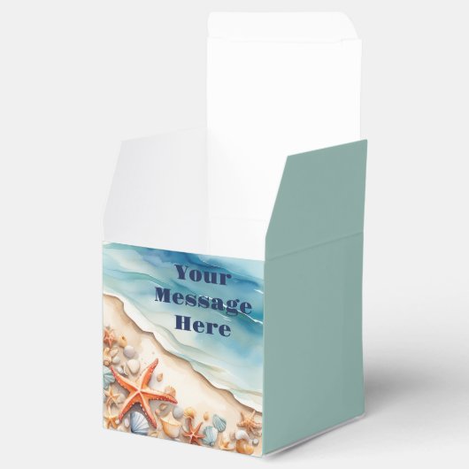 Seashore Bliss Beach Party Bedankdoosjes (Geopend)