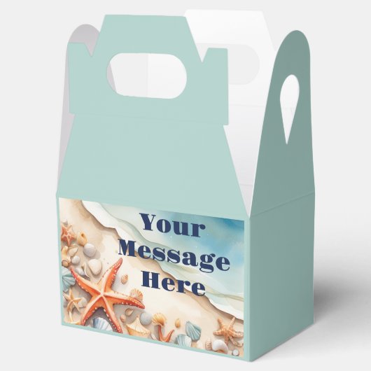 Seashore Bliss Beach Party Bedankdoosjes (Geopend)