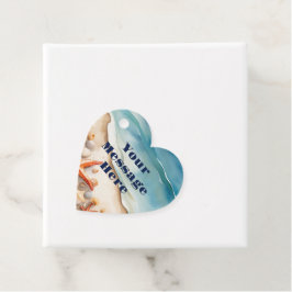 Seashore Bliss Beach Party Bedankjes Labels