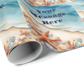 Seashore Bliss Beach Party Cadeaupapier (Rol Hoek)