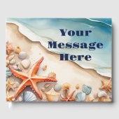 Seashore Bliss Beach Party Gastenboek (Voorkant)