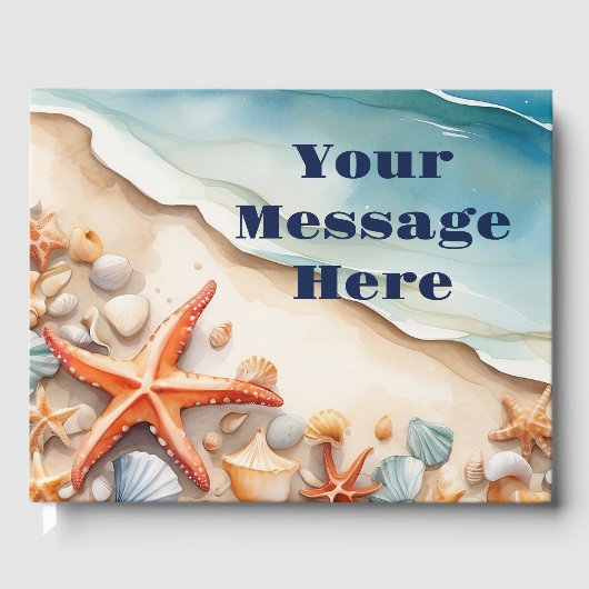 Seashore Bliss Beach Party Gastenboek (Voorkant)