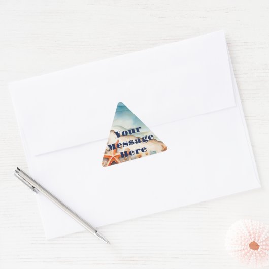 Seashore Bliss Beach Party Sticker (Envelop)
