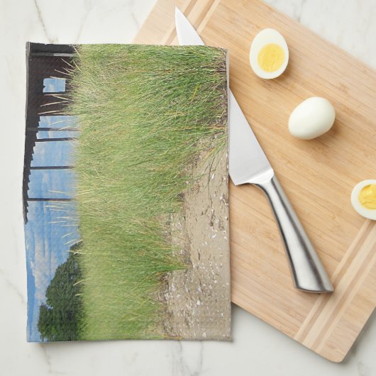 Seashore Dish Towel Theedoek (Quarter Fold)