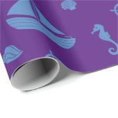 Seashore en Nautical Cadeaupapier (Rol Hoek)