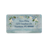 Seashore Flowers Etiket (Voorkant)