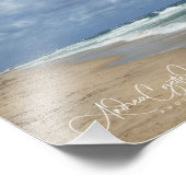 Seashore Foto Afdruk (Hoek)