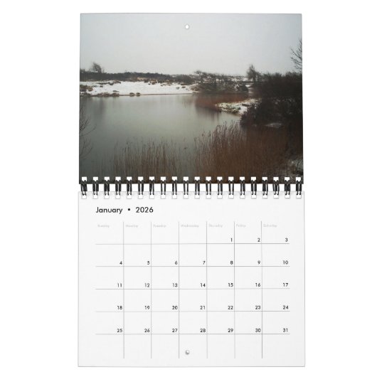 Seashore Kalender (Jan 2026)
