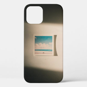 Seashore onder bewolkte hemel in de ochtendfoto Case-Mate iPhone case