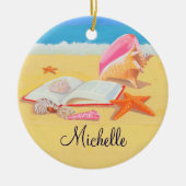Seashore Personalized Ornament (Voorkant)