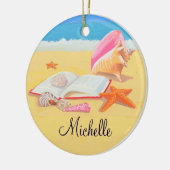 Seashore Personalized Ornament (Links)