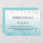 Seashore - Richtingen Kaart (Voorkant / Achterkant)