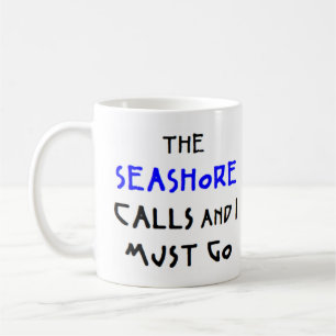 seashore roept koffie - mok op