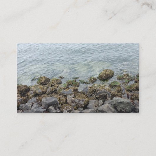 seashore-rotsen plaatskaartje (Voorkant)