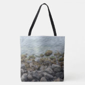 seashore-rotsen tote bag (Voorkant)