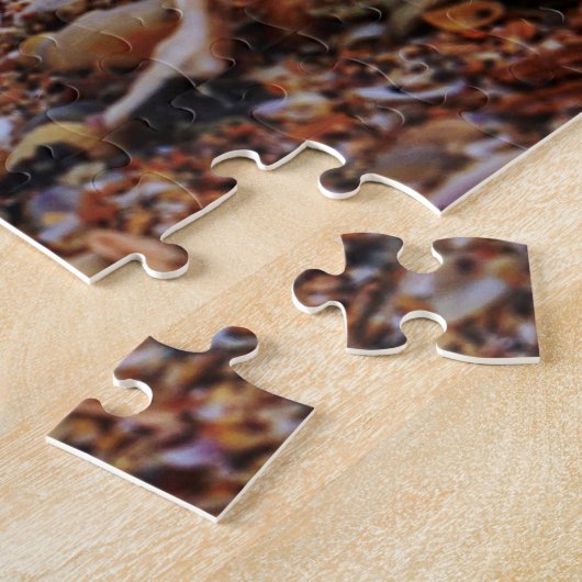 Seashore Scene Puzzle Legpuzzel (Zijkant)