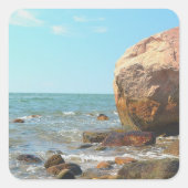 Seashore Scene Sticker (Voorkant)