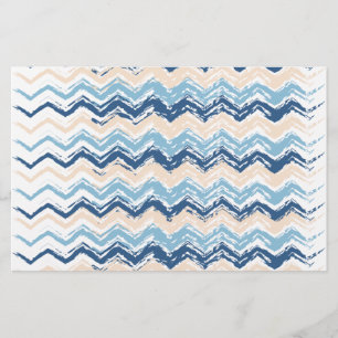 Seashore Scribble ZigZag Briefpapier