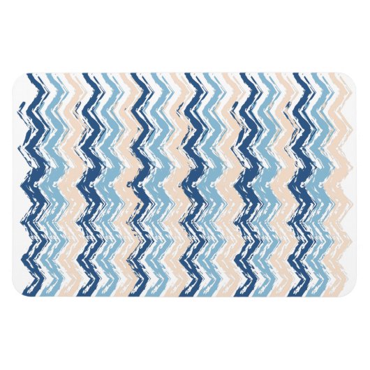 Seashore Scribble ZigZag Magneet (Horizontaal)