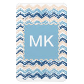 Seashore Scribble ZigZag Magneet (Verticaal)