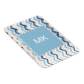 Seashore Scribble ZigZag Magneet (Rechterzijde)