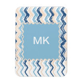 Seashore Scribble ZigZag Magneet (Verticaal)