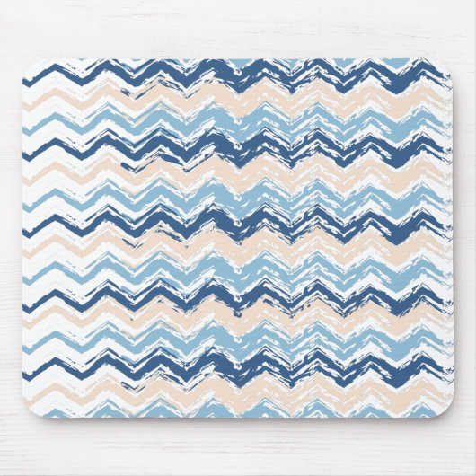 Seashore Scribble ZigZag Muismat (Voorkant)