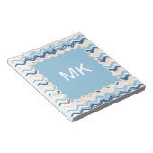 Seashore Scribble ZigZag Notitieblok (Schuin)