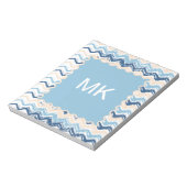 Seashore Scribble ZigZag Notitieblok (Linkerzijde)