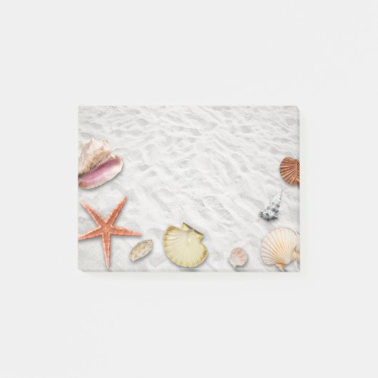 Seashore Seashells Post-it Notes (Voorkant)